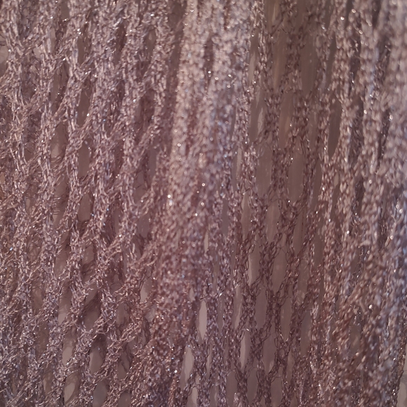 Maurices Silver Glitter Scarf - Picture 2 of 4